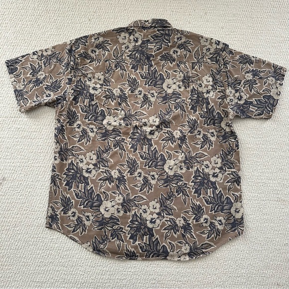 Vintage Patterned Button Up Shirt - Picture 5 of 7